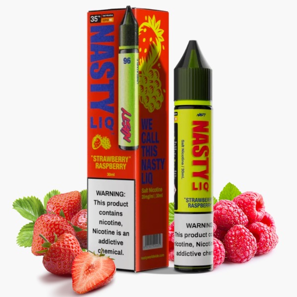 SALT NASTY NEW 30ML 35MG STRAWBERRY RASPBERRY