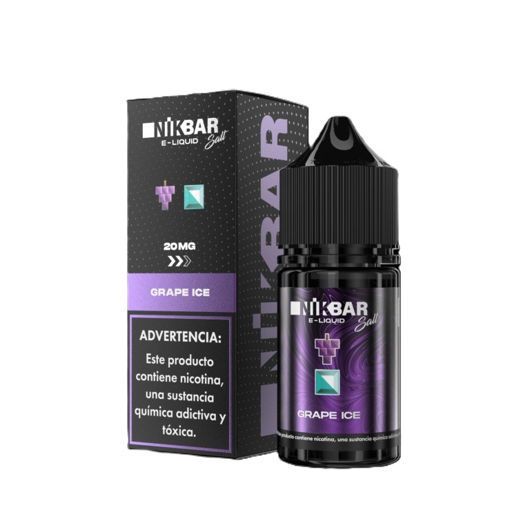 SALT NIKBAR 30ML 50MG GRAPE ICE