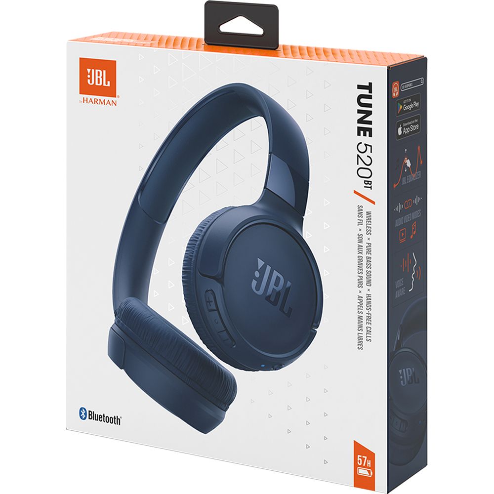 AURICULAR JBL TUNE 520BT BLUE