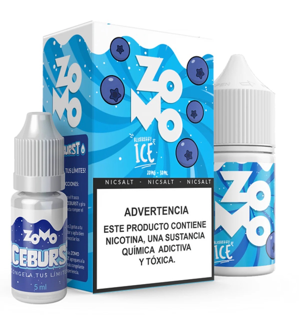 SALT ZOMO 30ML 20MG BLUEBERRY ICE