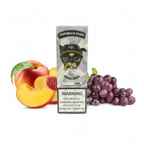 SALT MASKKING 30ML 50MG PEACH GRAPE