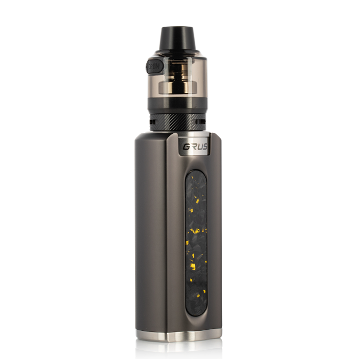 LOST VAPE GRUS 100W KIT GUNMETAL/CHOPPED CARBON FIBER