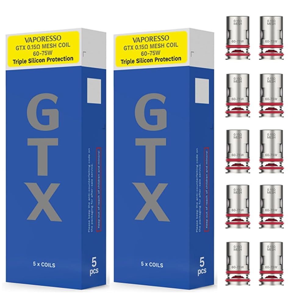 COIL VAPORESSO GTX 0.15 (5 PCS)