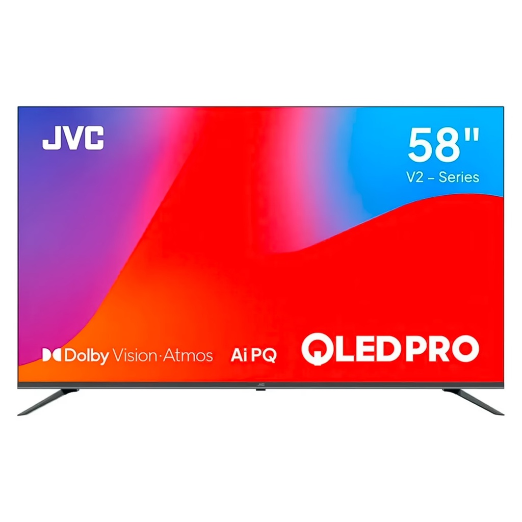 TV SMART JVC 58" 4K ULTRA HD QLEDPRO 58KM858