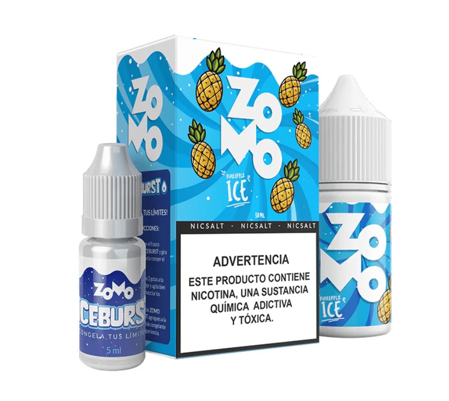 SALT ZOMO 30ML 50MG PINEAPPLE ICE