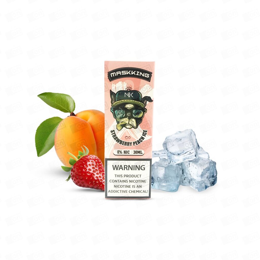 SALT MASKKING 30ML 35MG STRAWBERRY PEACH ICE