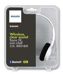 AURICULAR PHILIPS SHB4000 BT BLANCO