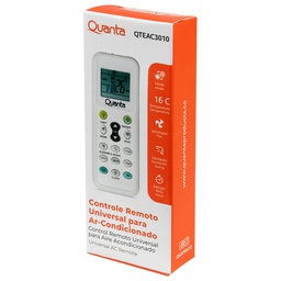CONTROL PARA AIRE ACONDICIONADO UNIVERSAL QUANTA QTEAC3010