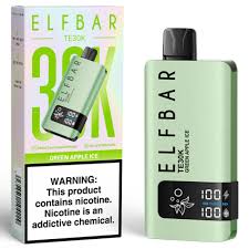 ELFBAR TE 30K GREEN APPLE ICE