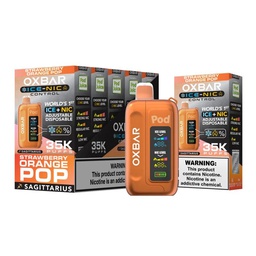 OXBAR 35K ICE+NIC STRAWBERRY ORANGE POP